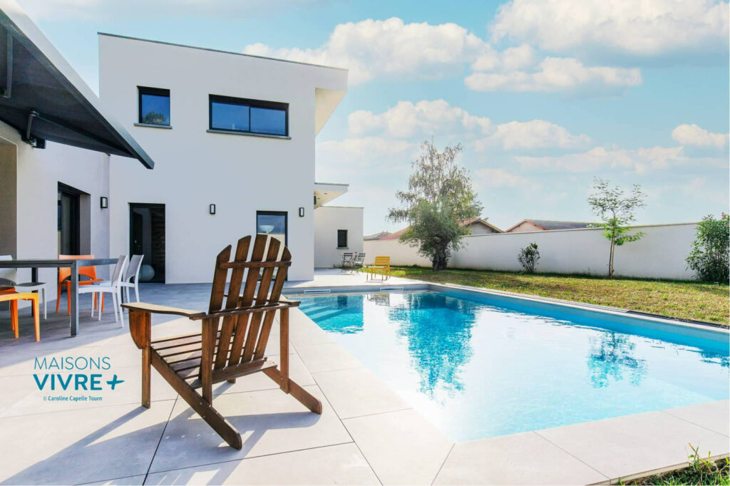 Maison contemporaine à Reyrieux