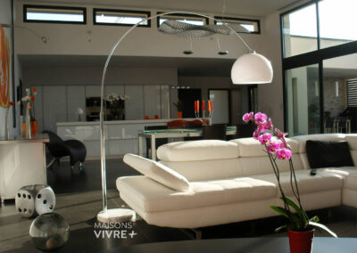 Maison de plain-pied en toit-terrasse à Ecully dans l'Ouest lyonnnais