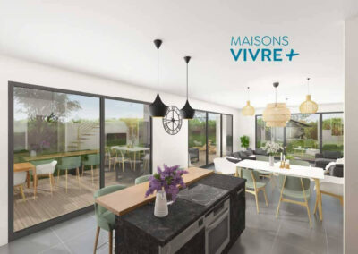 Projet moderne à Saint Didier au Mont d'Or (69450) : Maison contemporaine de 180 m² avec terrasse et garage