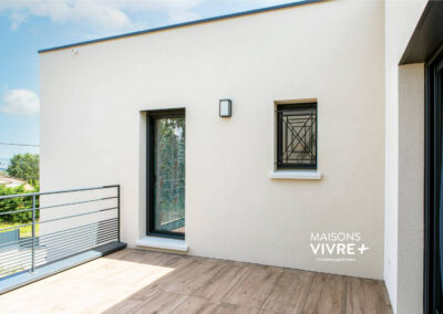 Maison contemporaine dans le Rhône, proche de Lyon