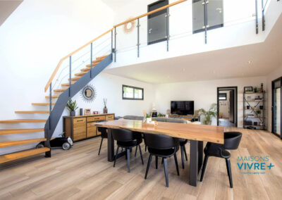 Grande maison moderne dans l'Ain
