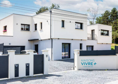 Maison contemporaine dans le Rhône, proche de Lyon