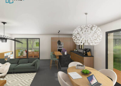 TERRAIN + MAISON À MONTANAY LOT 19