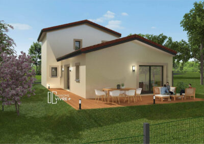 TERRAIN + MAISON À MONTANAY LOT 19