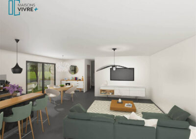 TERRAIN + MAISON À MONTANAY LOT 19