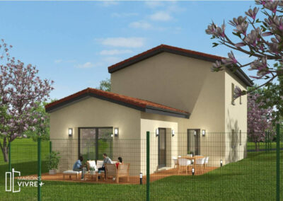 TERRAIN + MAISON À MONTANAY LOT 18