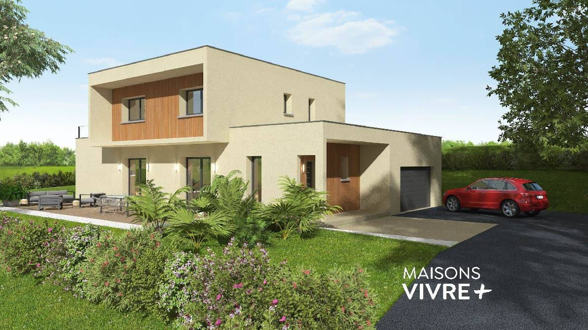 TERRAIN + PROJET DE MAISON 4 CHAMBRES AVEC VUE SAONE A ST ROMAIN AU MONT D’OR TERRAIN + PROJET DE MAISON 4 CHAMBRES AVEC VUE SAONE A ST ROMAIN AU MONT D'OR