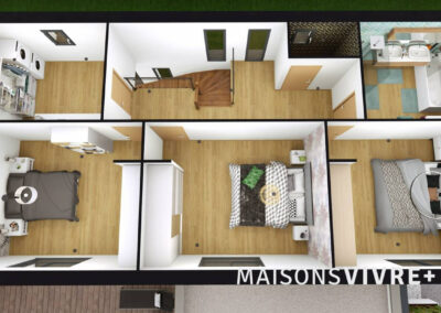 TERRAIN ET PROJET DE MAISON À CRÉPIEUX-LA-PAPE