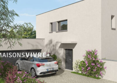 NOUVEAU LOTISSEMENT VEFA – TERRAIN ET MAISON À MONTANAY – LOT 3