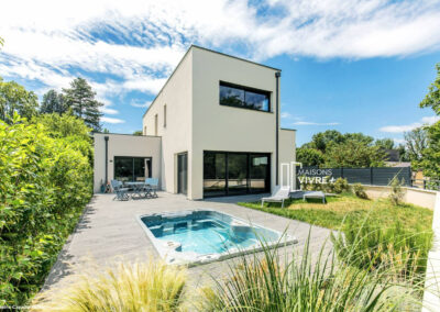 Maison contemporaine aux portes de Lyon