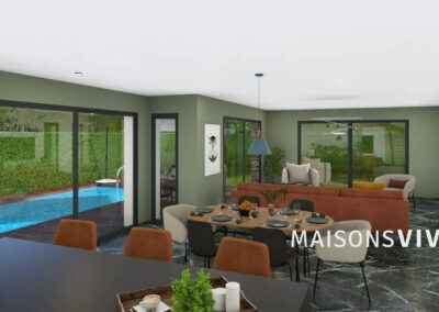 TERRAIN ET PROJET DE MAISON À CRÉPIEUX-LA-PAPE