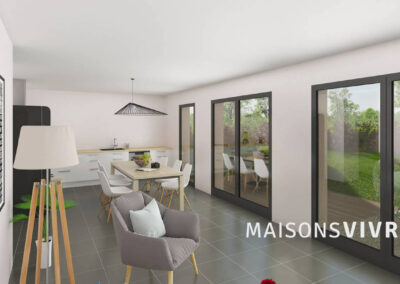 NOUVEAU LOTISSEMENT VEFA – TERRAIN ET MAISON À MONTANAY – LOT 1