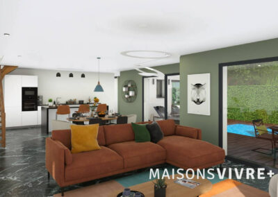 TERRAIN ET PROJET DE MAISON À CRÉPIEUX-LA-PAPE