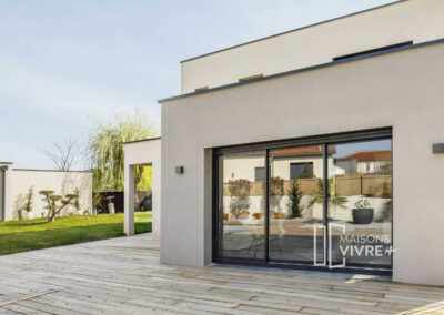 Maison contemporaine dans l'ouest Lyonnais
