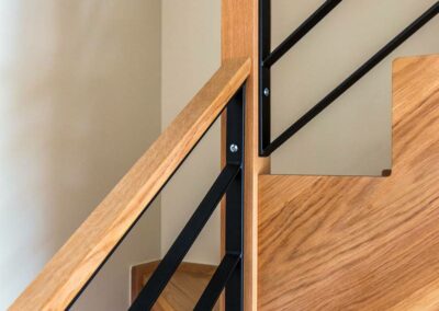 Détail de l'escalier