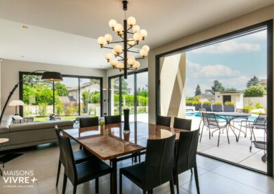 Espace salon et repas